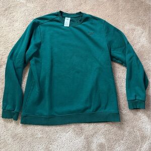 Reebok Men's XL Teal Crewneck Sweatshirt